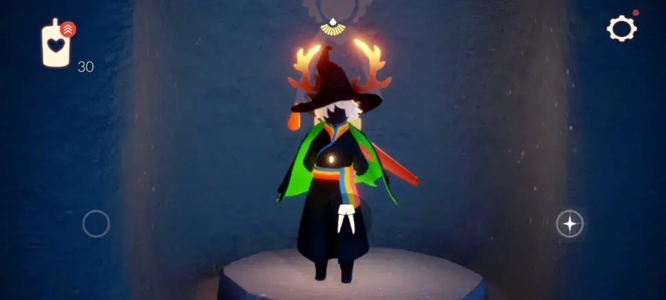 光遇背后的装饰在哪里换