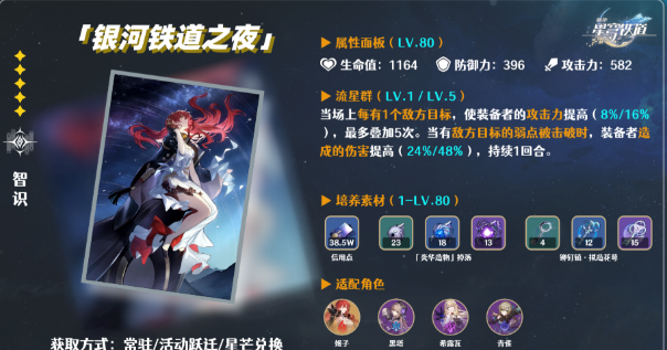 崩坏星穹铁道希露瓦用什么光锥