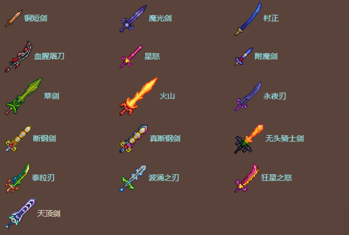 泰拉瑞亚最强武器是什么