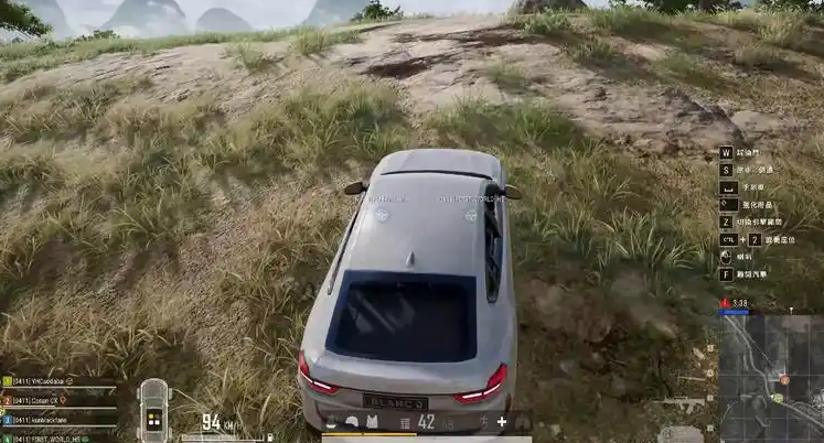绝地求生怎么开车用手枪