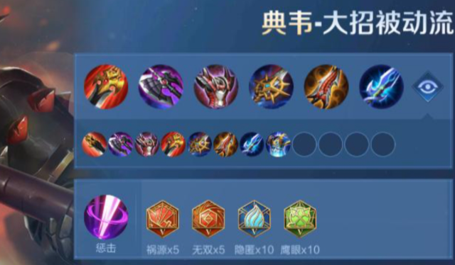 王者荣耀典韦逆风出装是什么