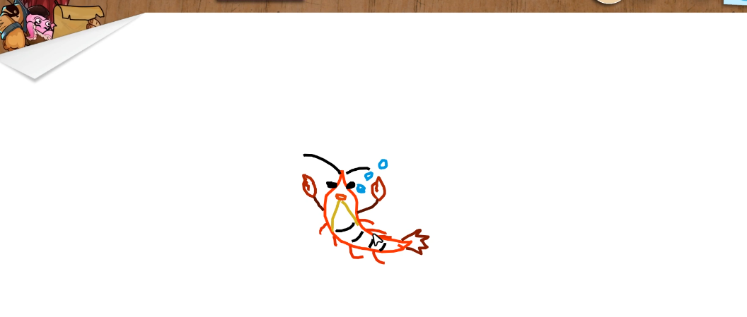 你画我猜龙虾怎么画