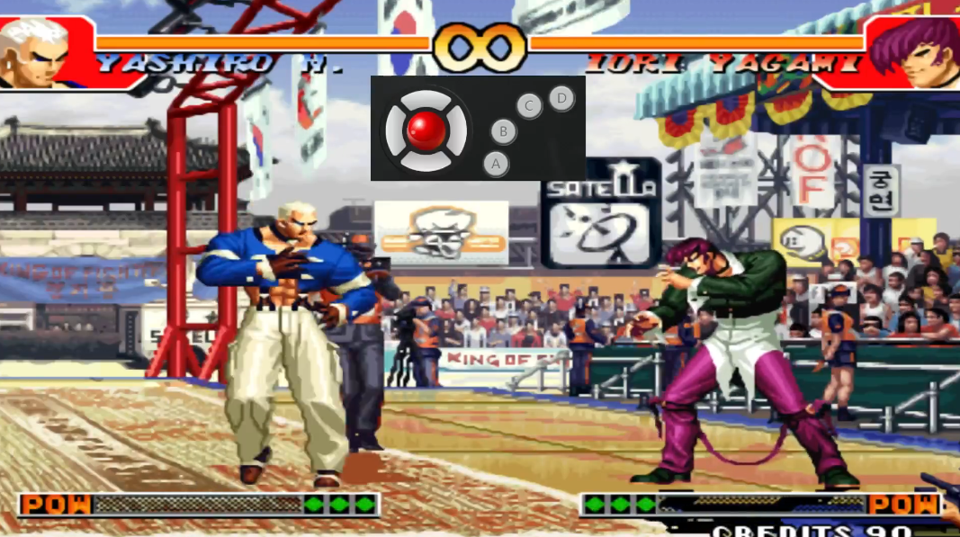 拳皇97能量闪避怎么放