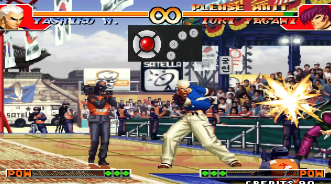 拳皇97能量闪避怎么放