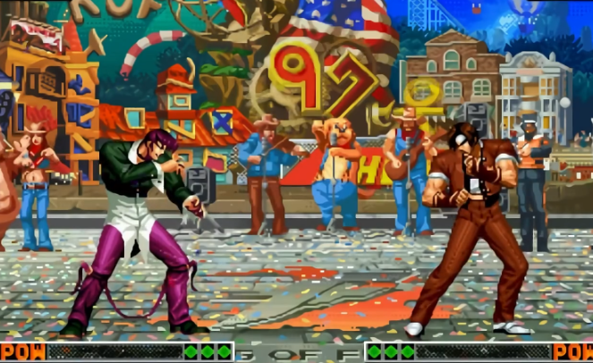 拳皇97怎么练手法的