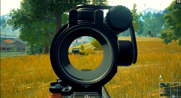 绝地求生如何瞄锁定人