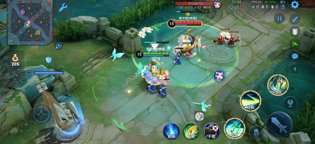 王者荣耀蔡文姬如何守家