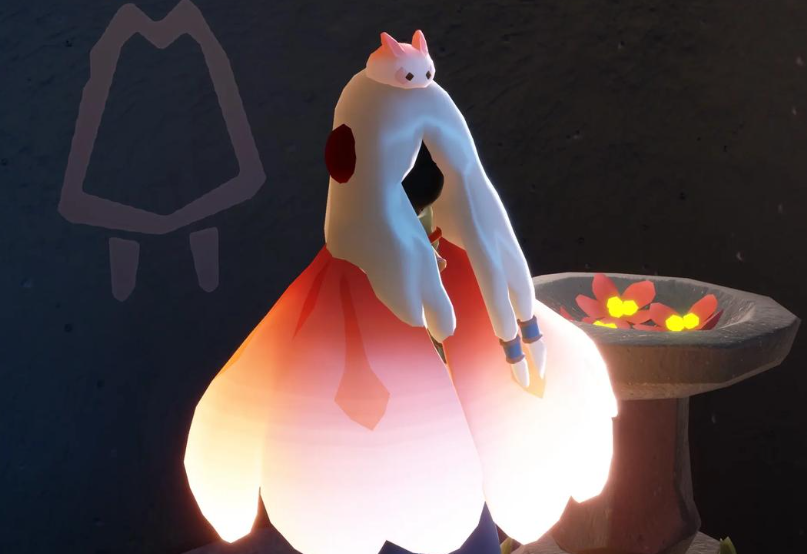 光遇樱花斗篷搭配什么裤子