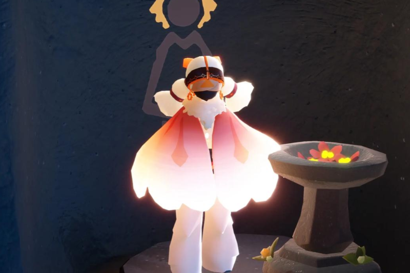 光遇樱花斗篷搭配什么裤子