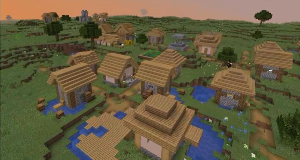 我的世界如何快速寻找村庄