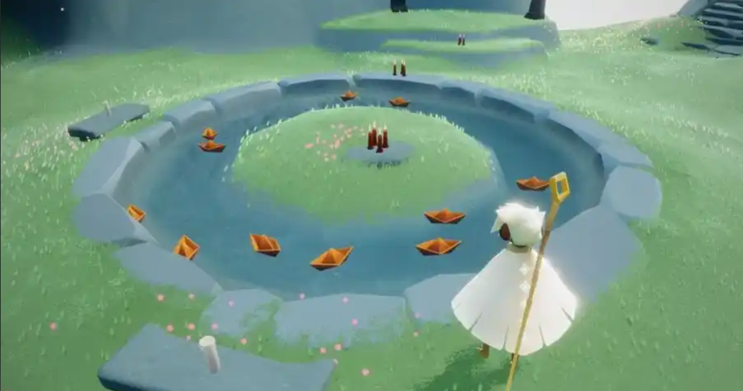 光遇纸船怎么推送