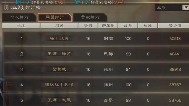 三国志战略版s4贡献有什么用