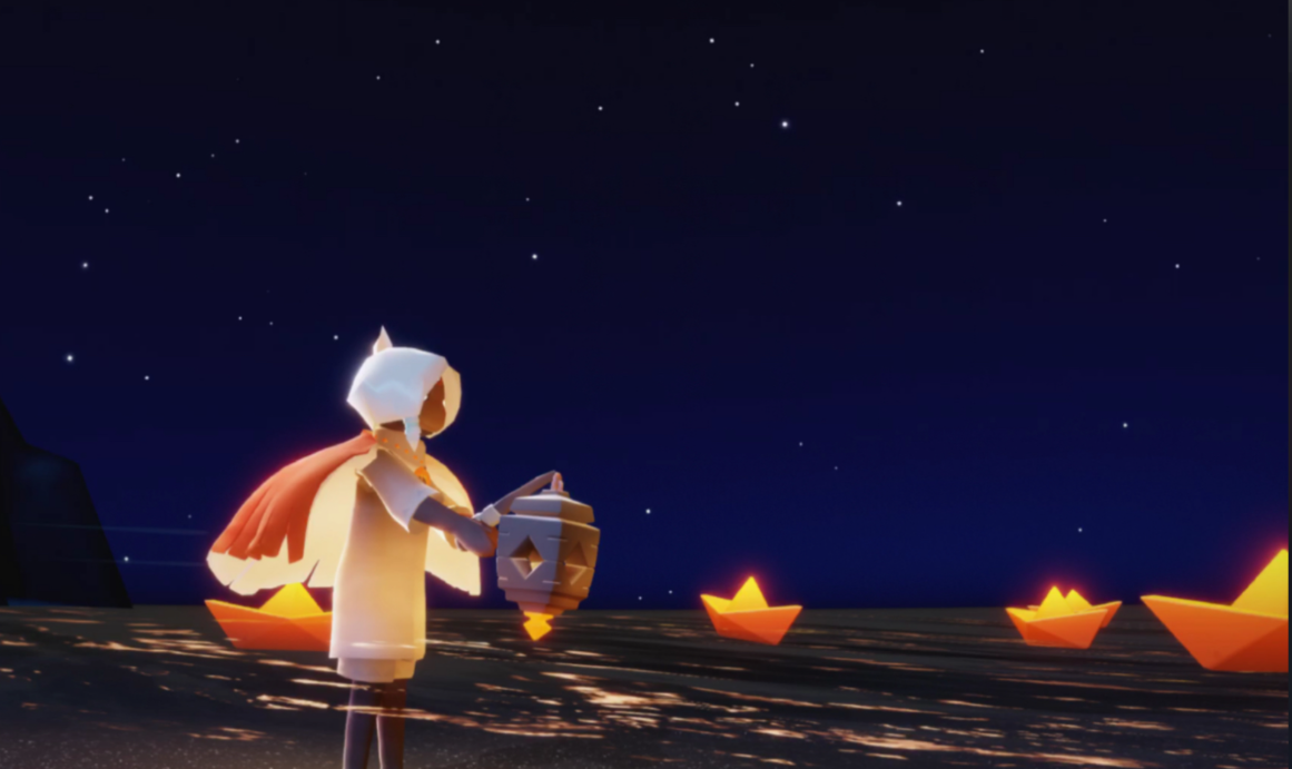 光遇情人节船如何飘在空中 光遇情人节船如何飘在空中