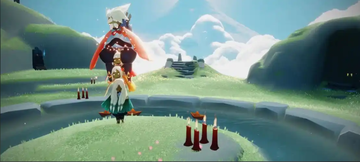 光遇怎么弄双人背