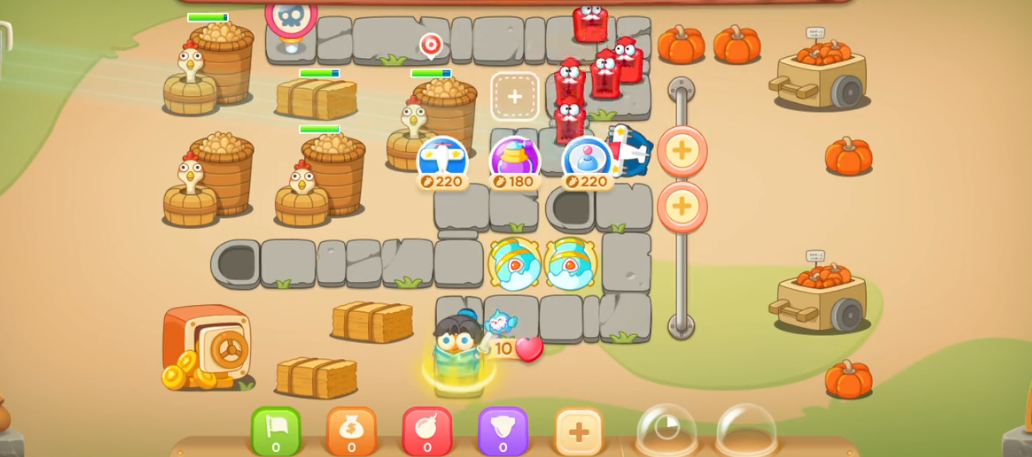 保卫萝卜城市冒险50关怎么玩