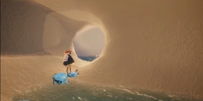 光遇里面怎么拿螃蟹