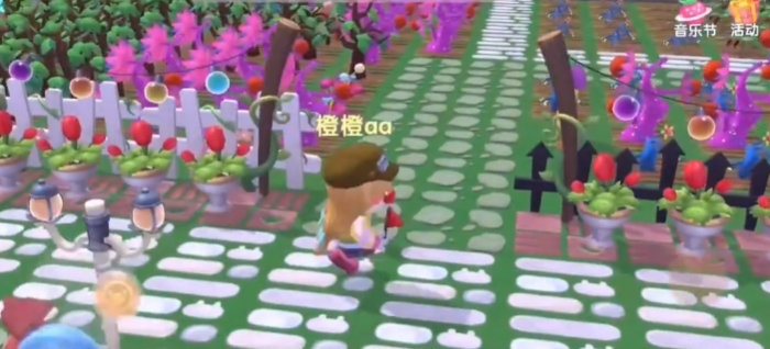 摩尔庄园地板砖怎么铺