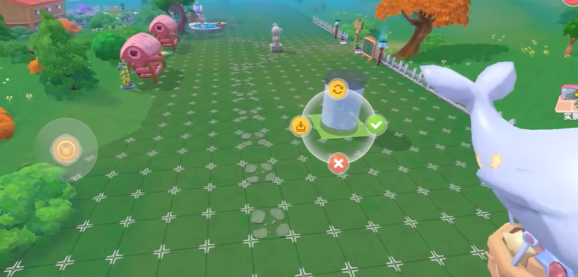 摩尔庄园怎么把家具拆除