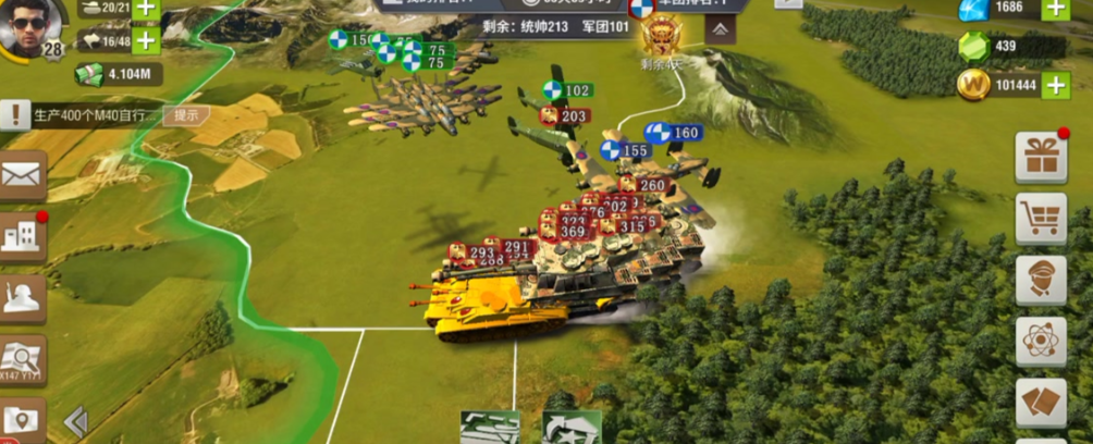 二战风云21万怎么出兵