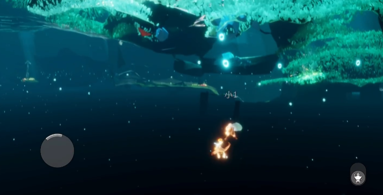 光遇霞谷海底怎么出来