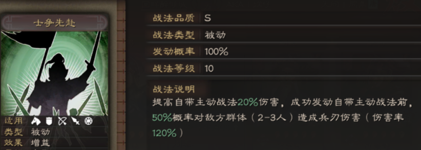 三国志战略版乐进带什么s战法好