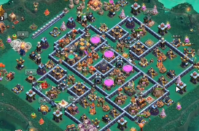 部落冲突哪里打三星好