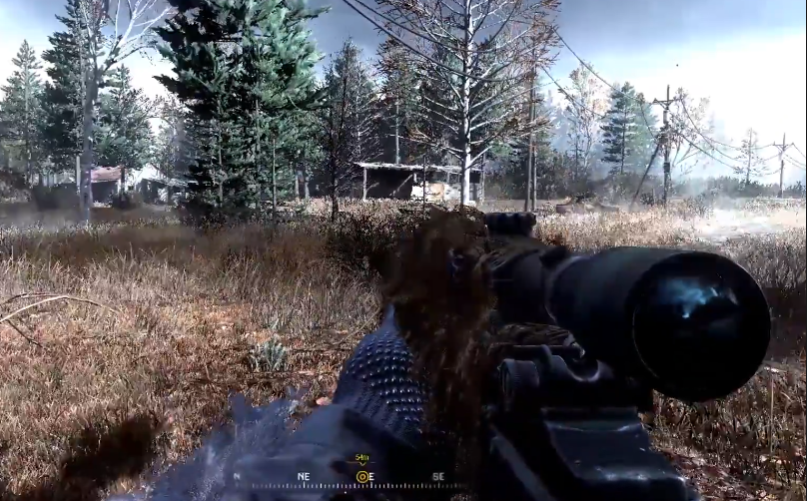 使命召唤4双狙关怎么打