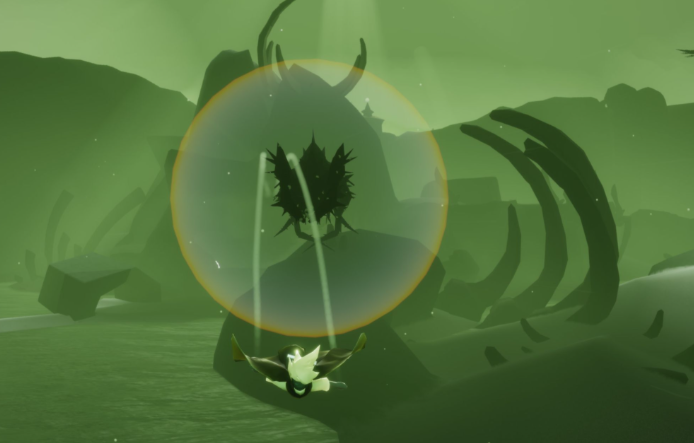 光遇怎么旋转躲龙