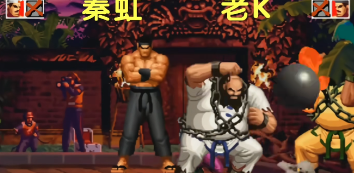 拳皇97大猪怎么打摇摇乐