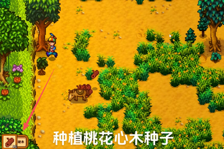 星露谷物语如何快速获得硬木