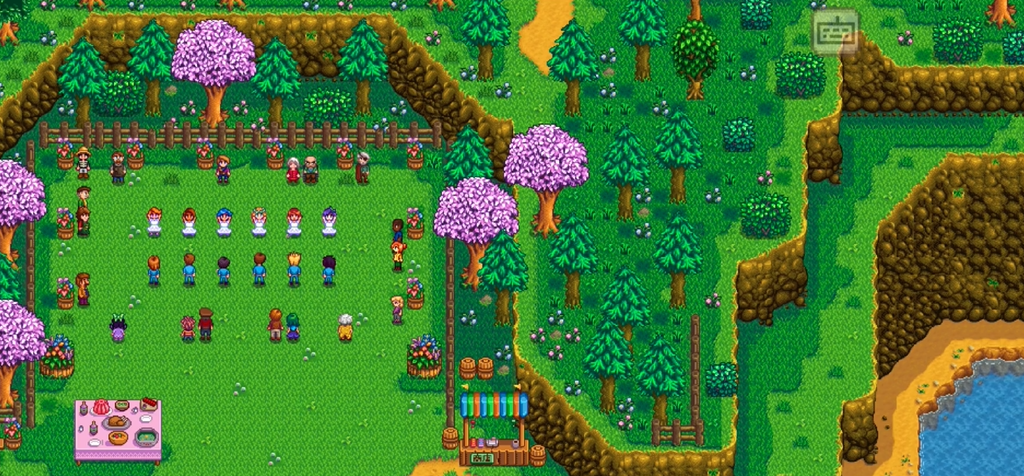 星露谷物语花舞节在哪里举行