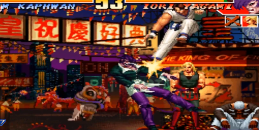 拳皇97能量闪身怎么按