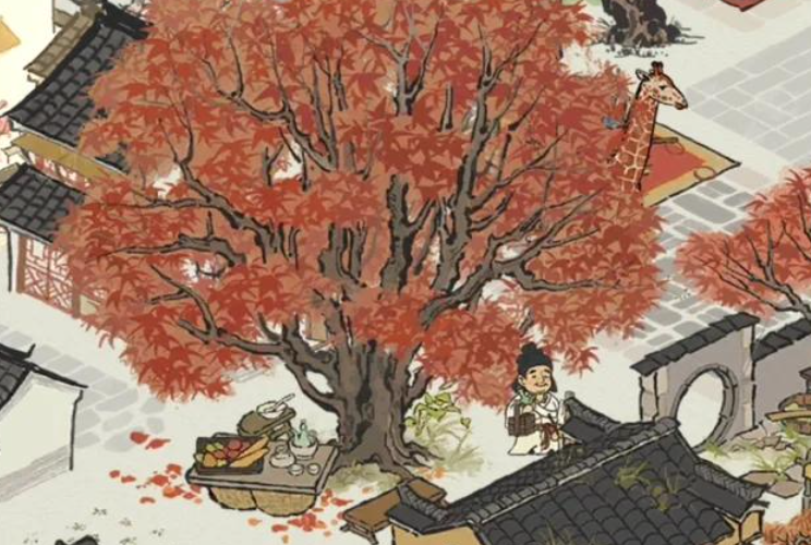 江南百景图怎么镶嵌枫树