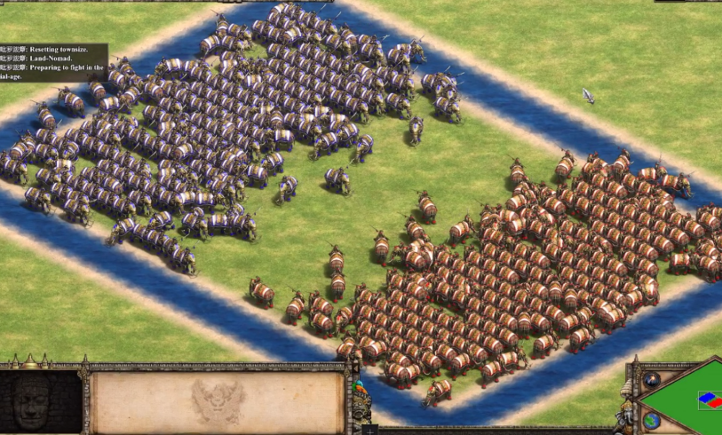 帝国时代2后期怎么打