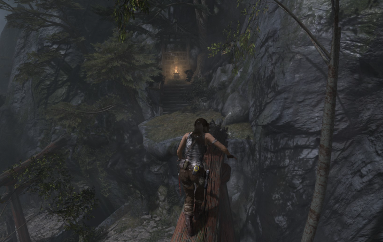 古墓丽影9佛像山洞怎么过