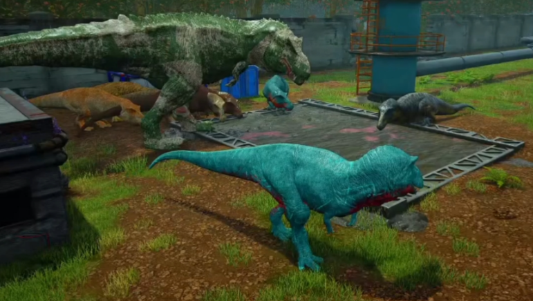 恐龙岛怎么吃肉的