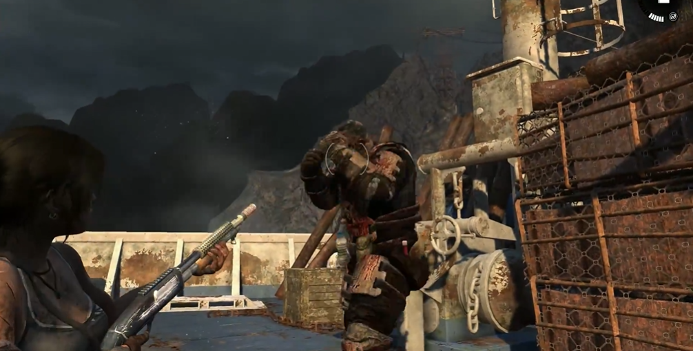 古墓丽影9轮船钢铁男怎么过